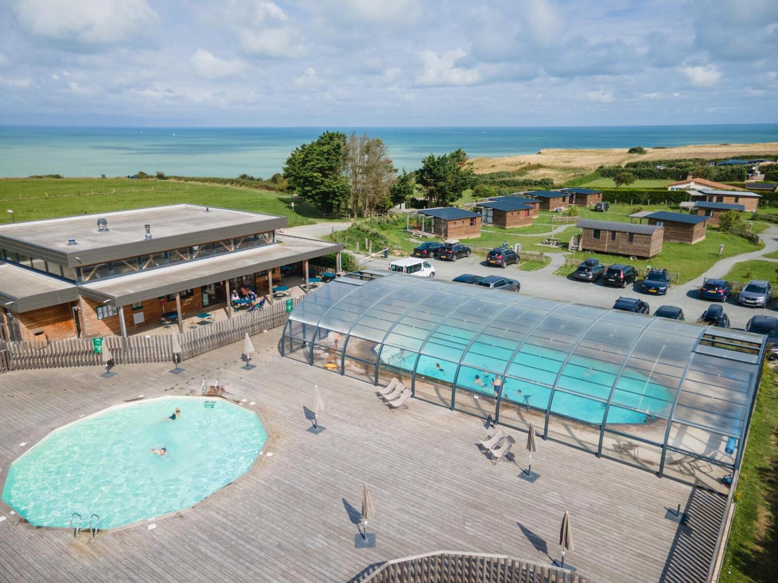 Huttopia Les Falaises - Normandie Saint-Pierre-en-Port Exterior foto